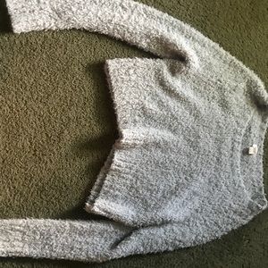 Sweater crop top